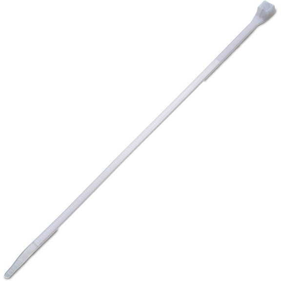 Gardner Bender 47-108 Releasable Cable Tie, 8 Inch., 50 lbs. Tensile Strength, Wire / Cord Management Industrial and Household Use, Nylon Zip Tie, 25 Pk., Natural