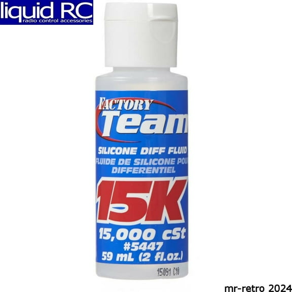Team Associated FT Silicone Diff Fluid 15000 cSt ASC5447 Electric Car/Truck Option Parts