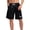 Black, variant on Men's Guard Board Shorts Swim Trunks with Mesh Liner, Designed for Guard Uniform Swimwear (MG001) - Red - XXX-Large