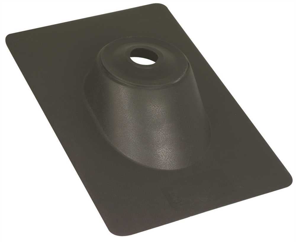 Ips Corporation 817211 11/2 In. Roof Flashing Thermoplastic For Vent Pipe