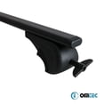 thumbnail image 5 of Cross Rail Roof Rack Fits Isuzu Trooper 1991-2002 Black | Adjustable Aluminum Heavy Duty 300 LBS Anti-Theft Lock Cargo Carrier Rooftop Crossbar Accessories for Bike, Basket, Snowboard, Luggage, 5 of 8