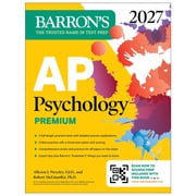 Barron's AP Prep AP Psychology Premium, 2027: Prep Book with 4 Practice Tests + Comprehensive Review + Online Practice, (Paperback)