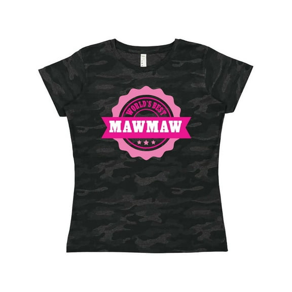 Inktastic Grandparents Day Worlds Best Mawmaw Women's T-Shirt