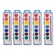 thumbnail image 1 of Set de acuarela en forma de corazón de 8 colores • Polvo de pigmento sólido • tapa mezcladora transparente • Bolígrafo impermeable para secar • Kit de viaje compacto para artistas, 1 of 1