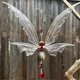 thumbnail image 3 of Campanilla De Viento Colgante De Cristal Ángel Volador Mariposa Ala Suncatcher Hermoso Decorativo Atractivo Colgante De Metal Impermeable Para Jardín Patio Coche Balcón Hogar Ornamento Minnieouse  HA026468-02, 3 of 5