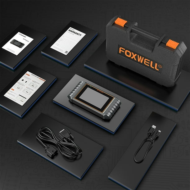 FOXWELL NT706 OBD2 Scanner Check Engine ABS SRS Transmission 4