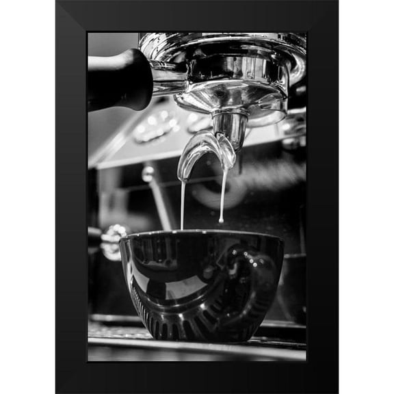 Artographie Studio 13x18 Black Modern Framed Museum Art Print Titled - Coffee 007