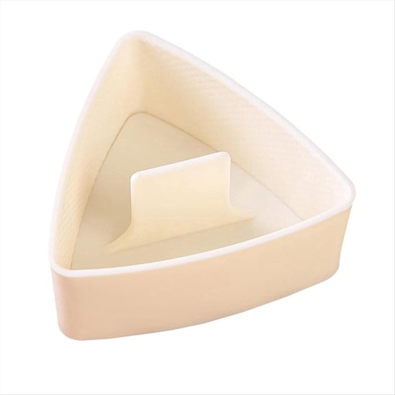 Qilidiba Onigiri Mould,Large Rice Mold Maker Kit, Non Stick Rice Mould for Kid Lunch,Kitchen, Portable Rice Ball Maker B