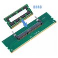 thumbnail image 2 of Adaptador de Memoria DDR3, Tarjeta Adaptadora, Memoria Interna Computadora PortáTil una PC de Escritorio, Conector DDR3, Tarjeta de ProteccióN de Prueba para Computadora PortáTil, 2 of 5