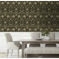 thumbnail image 6 of Nextwall Brown & Sage Honeysuckle Trail Peel And Stick Wallpaper - 20.9 in. W x 18 ft. L Roll, 6 of 10