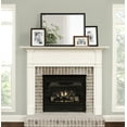 thumbnail image 7 of Kate and Laurel Makenna Traditional Rectangle Wall Mirror, 18 x 24, Black, Beaded Vintage Bathroom Mirror with Ornate Detailing and Beveled Edge Design, 7 of 7