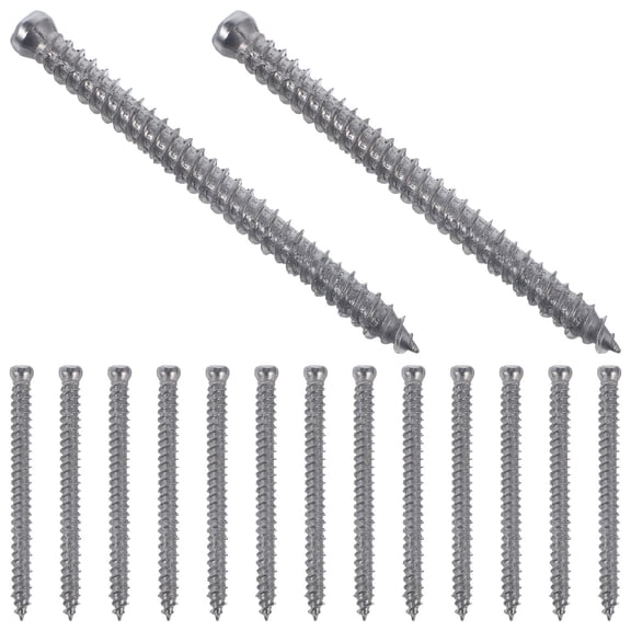 ETEREAUTY Stainless Steel Self Tapping Screws Set for Home Door Installation, Plated Hardware Fasteners