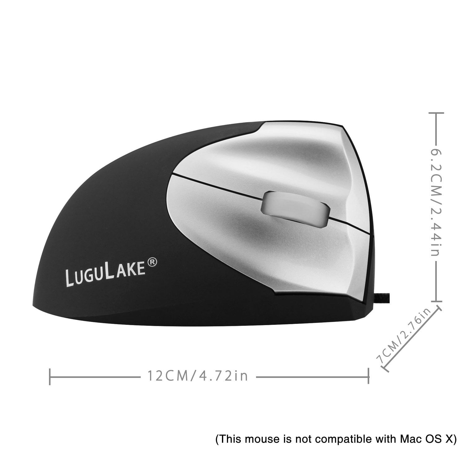 Color : B LUGEUK Bluetooth Mouse Wireless Mouse Prevent Mouse Hand Vertical Mouse Support Ergonomic Dpi Adjustable