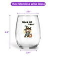 thumbnail image 5 of Trick or Treat Cavalier King Charles Spaniel Needs Candy Happy Halloween Night 15oz Stemless Wine Glass Mug Dog Lover Gifts Wine Glasses Cup - 02020, 5 of 5