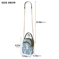 thumbnail image 2 of FORMRS Crossbody Bag for Women Quilted Travel Shoulder Cell Phone Purse with Chain Strap Handbag, Cartoon Easter Bunnies, 2 of 7