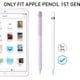 thumbnail image 3 of (Lavanda) Funda Apple Pencil de 1ª generación, funda de silicona de color degradado, accesorios de protección para mango compatible con Apple Pencil de 1ª generación, 3 of 5