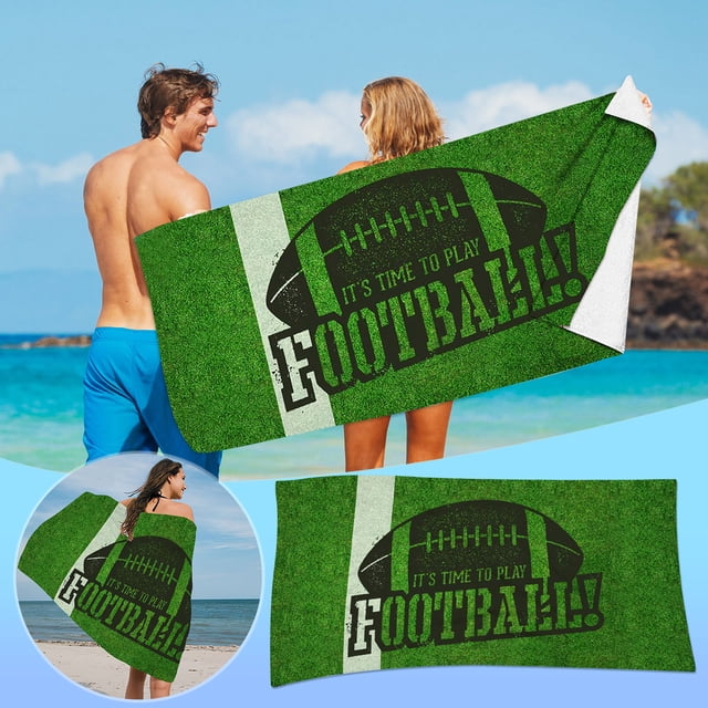 LSLJS Beach Towel Summer Beach Essentials Microfiber Beach Towel Super Lightweight Colorful Bath Towel Sandproof Beach Blanket Multi-Purpose Towel for Travel Swimming Pool Beach Towel