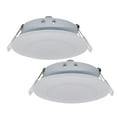 thumbnail image 1 of Facon 4.5Inch LED RV Puck Light, DLFST4-008, Full Aluminum Recessed LED Ceiling Lights, 12V Interior Light for RV Motor-Homes Camper Caravan Trailer Boat (Pack of 2), 1 of 4