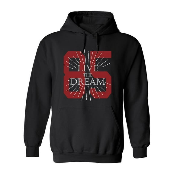 Live The Dream Hoodie Men -Image by Shutterstock, Male XX-Large