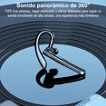 thumbnail image 2 of Audífonos Bluetooth BLOOSOM micrófono Llamada Comercial Reducción ruido negro, 2 of 5