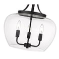 thumbnail image 5 of 473P16-MB-Z-Lite-Joliet - 3 Light Pendant In Modern Style-24.5 Inches Tall and 15.75 Inches Wide-Matte Black Finish    -Traditional Installation, 5 of 5