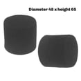 thumbnail image 2 of 2pcs Sponge Plug for Speaker Port Tube Bass Reflex Tube Loudspeaker Woofer Vent Bass Phase 48x65mm, 2 of 5