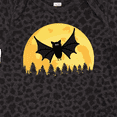 thumbnail image 4 of Inktastic Halloween Bat with Moon Boys or Girls Baby Bodysuit, 4 of 5