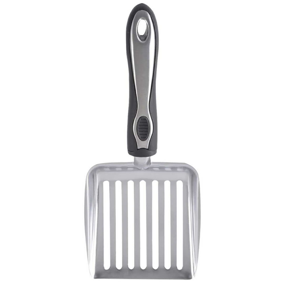 Litter Cat Scoop Shovel Scooper Pet Sands Metal Pooper Steel Holder