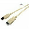 Cables Unlimited USB-5105-02M USB 2.0 Gold Plated Connector Extension Cables (2 Meter, Black)
