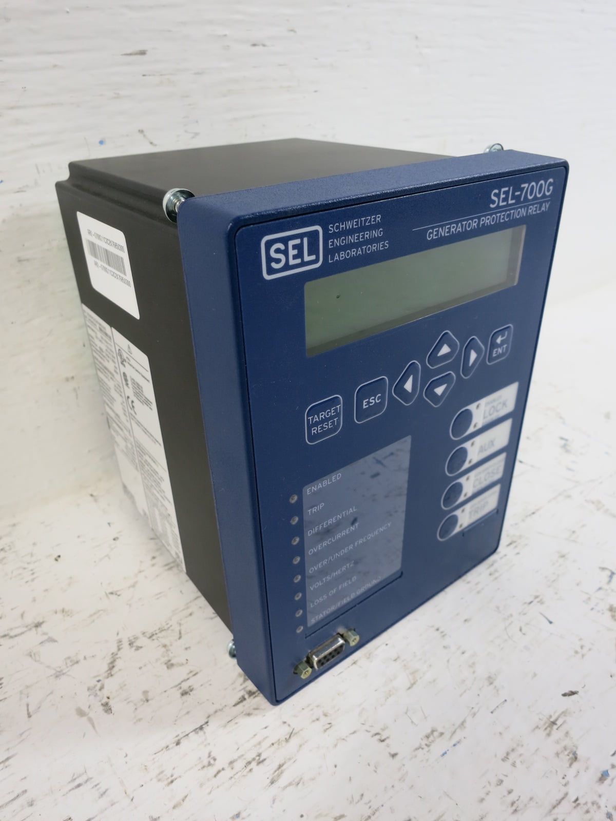 Schweitzer Engineering SEL700G Generator Protection Relay SEL700G 40VA