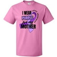 thumbnail image 3 of Inktastic I Wear Purple for My Mother Lupus Awareness T-Shirt, 3 of 5