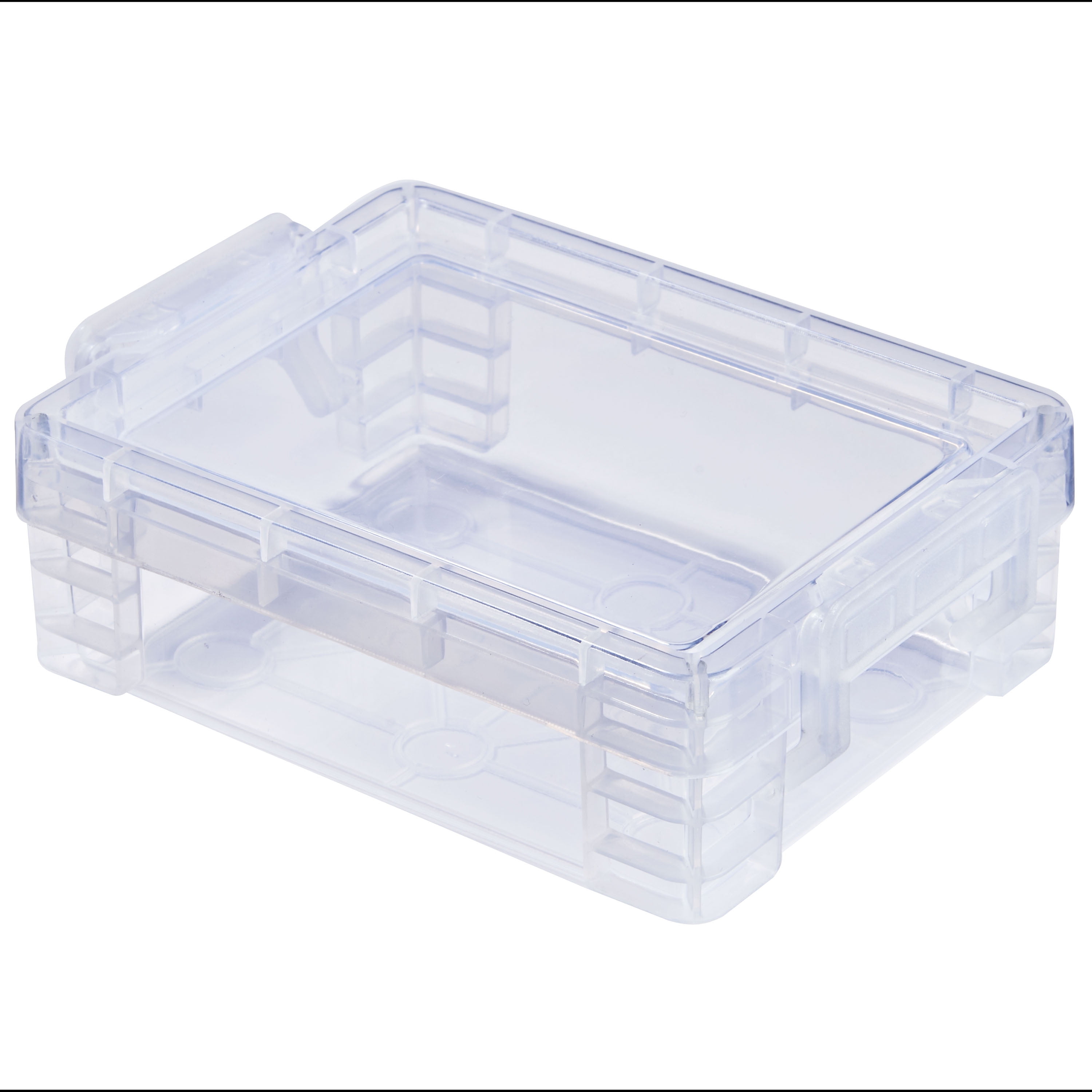 Pen + Gear Plastic Storage Box, Clear Desktop Organizers
