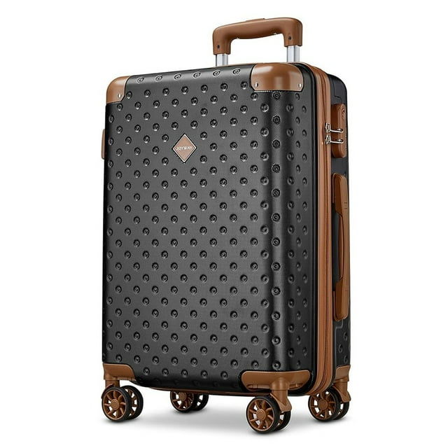 Joyway Valise Cabine à Coque Rigide avec Roues Pivotantes, Valise de Voyage Légère en ABS avec Poignée Télescopique et Fermeture Éclair Sécurisée, Bagage à Roulettes Durable pour Affaires et Vacances