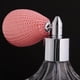 thumbnail image 3 of Botella de perfume vacía de cristal vintage con atomizador de spray corto de vidrio de 100 ml rosa Rosado, 3 of 9