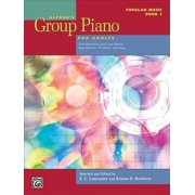 Pre-owned Alfred's Group Piano for Adults : Solo Repertoire and Lead Sheets from Movies, TV, Radio, and Stage, Paperback by Lancaster, E. L. (EDT); Renfrow, Kenon D. (EDT), ISBN 1470639475, ISBN-13 97