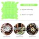 thumbnail image 3 of 8 fundas para cubiertos de Pascua, bolsa para cubiertos, porta cubiertos con forma de conejo., 3 of 5
