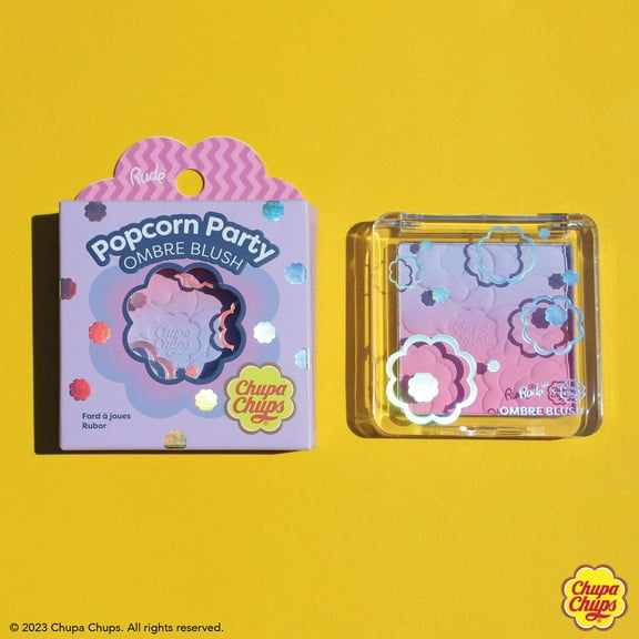 RUDE COSMETICS Chupa Chups Popcorn Party Ombre Blush