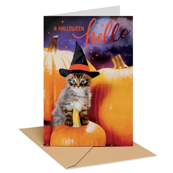 American Greetings Halloween Card (Meow-velous Creature)