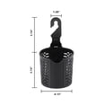 thumbnail image 4 of (Paquete de 2) portavasos universal para reposacabezas del asiento trasero del coche, soporte colgante para organizador de almacenamiento interior, negro, 4 of 5