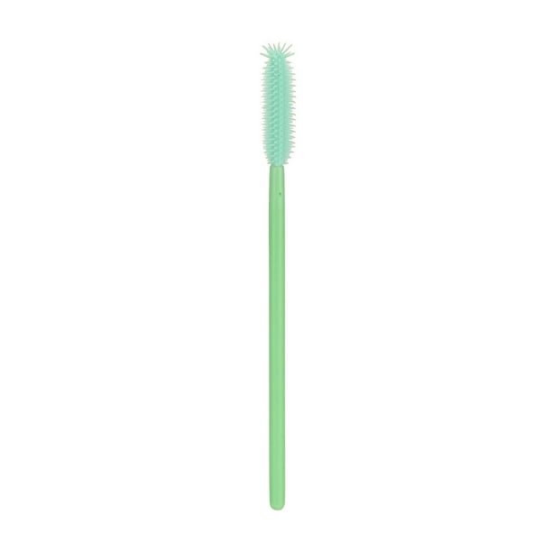 Vogacara Pincel para cejas, exquisita pequeña sombra de ojos, mango largo, delineador de ojos de una sola vez, herramientas profesionales de pestañas en plantillas de cejas Forma de piña Vogacara CE013634-04