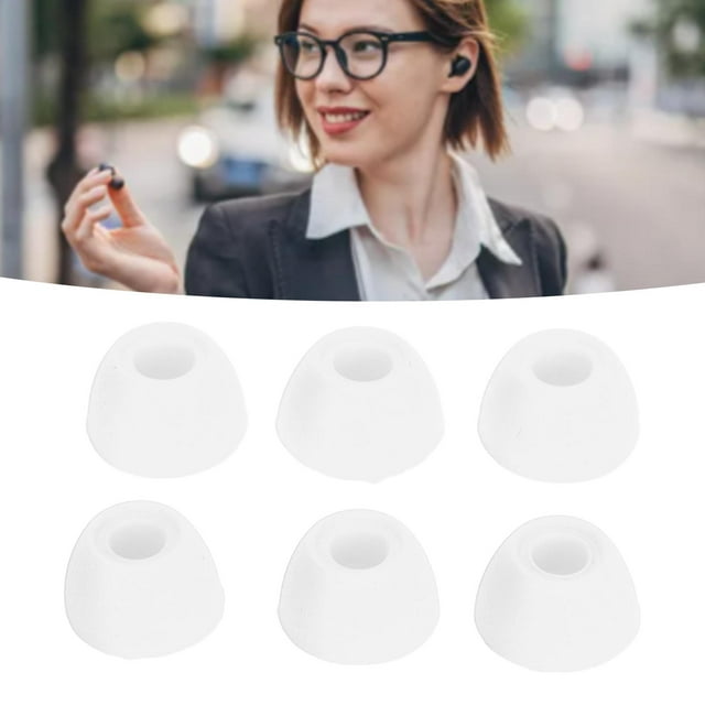 Ear Tips, Silicone S M L Size Earbuds Tips Precise Size Washable for Buds 2 SM R177 White,Black,Yellow,Red,Blue