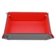 thumbnail image 1 of Caja rodante para juegos de mesa RPG , portátil de cuero PU para viajes Elección de rojo perfke Juego de mesa Juego de almacenamiento de dados, 1 of 9