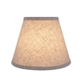 thumbnail image 3 of Aspen Creative 32426 Transitional Hardback Empire Shaped Spider Construction Lamp Shade in Beige, 9" wide (5" x 9" x 7"), 3 of 5