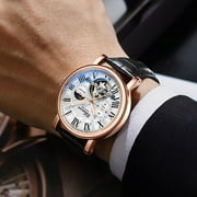 Chenxi Brand Mens Watches Luxury Waterproof Automatic Mechanical Wristwatch Men Business Luminous Quartz Watch Leather Clock - Mechanical Wristwatches