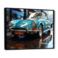 thumbnail image 2 of Designart "Stylish Glass Supercar A Sophisticated Ride II" Transportation Floater Framed Wall Art Living Room, 2 of 7