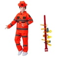 thumbnail image 2 of Toddler for Boys Unisex Firefighter Dress up 2-3 Years Halloween, 2 of 5
