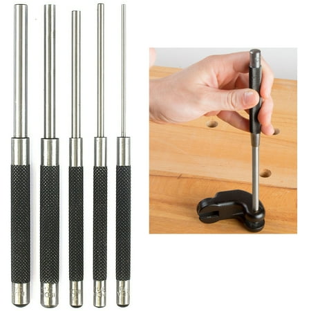 

Heavy Duty 8 Parallel Pin Punch Long Steel Flat Center 3.17mm-9.52mm Roll Nail