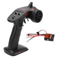 thumbnail image 1 of DeWin Noir 2.4G Télécommande Émetteur Radio Récepteur pour ZD Racing DBX 10 7592 1/10 RC Voiture, 1 of 8