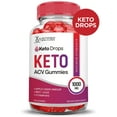 thumbnail image 2 of (5 Pack) Keto Drops Keto ACV Gummies 1000MG Dietary Supplement 300 Gummys, 2 of 6