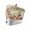 Yellow, variant on Mushroom Fox Toaster Cover 2 Slice, Green Leaf Butterfly Red Retro Plant Dustproof Bread Machine Oven Cover with Storage Pockets, Fits Most Kitchen Toasters Protector
